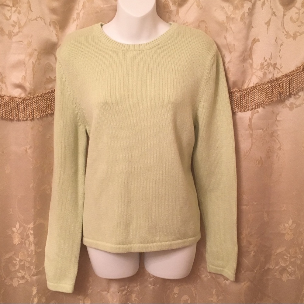 Croft & Barrow Mint Green Sweater